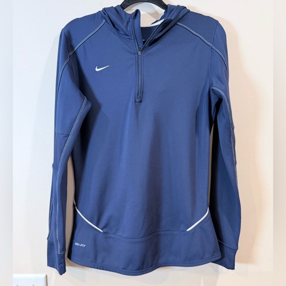 🔥Nike Navy Women’s Full Zip up Jacket Size M EC🔥